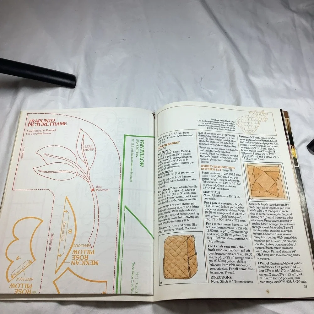 1981 Quilted Projects & Fashions: Tote Bags,‎ Pillows